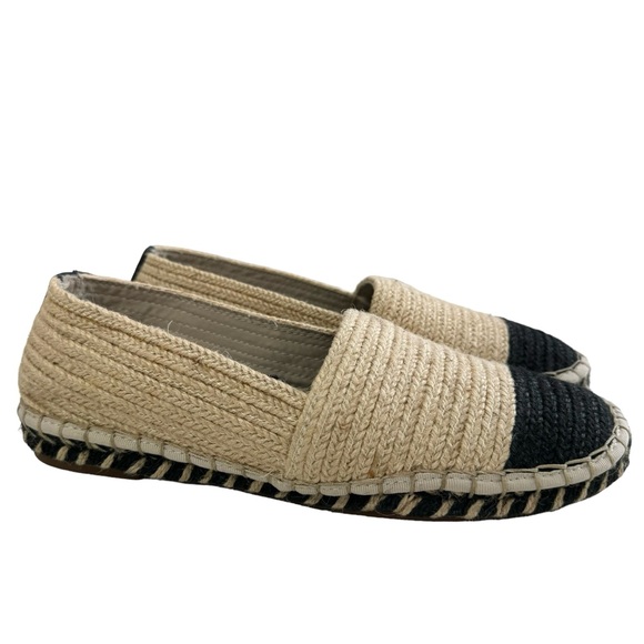 NWOT Zara Trafaluc Espadrille Jute Slip-On Loafers Size 39/US 8 - Picture 4 of 16